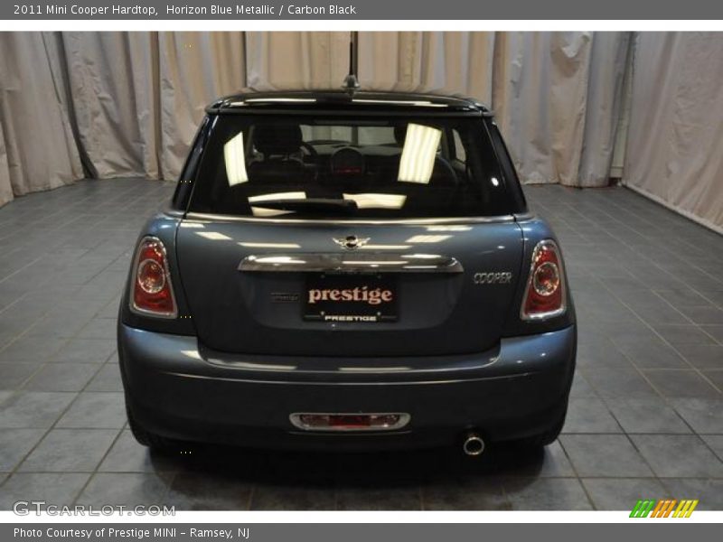 Horizon Blue Metallic / Carbon Black 2011 Mini Cooper Hardtop