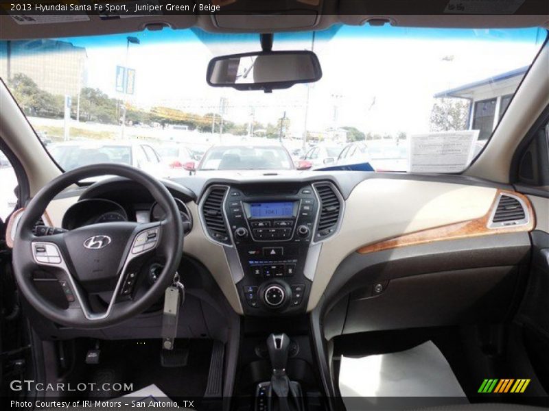 Juniper Green / Beige 2013 Hyundai Santa Fe Sport