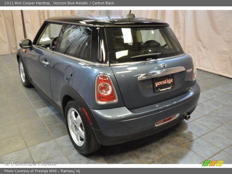 Horizon Blue Metallic / Carbon Black 2011 Mini Cooper Hardtop