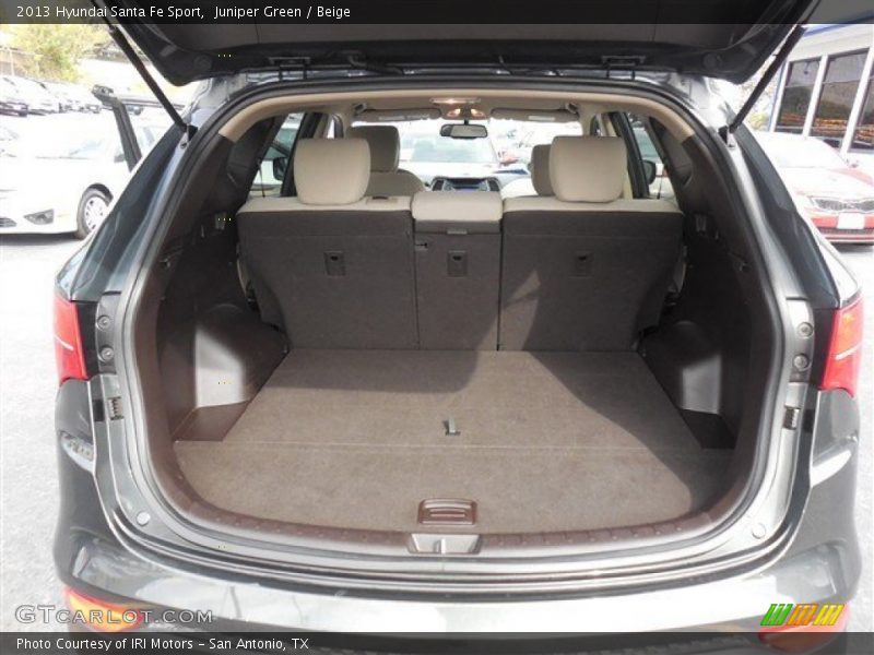 Juniper Green / Beige 2013 Hyundai Santa Fe Sport