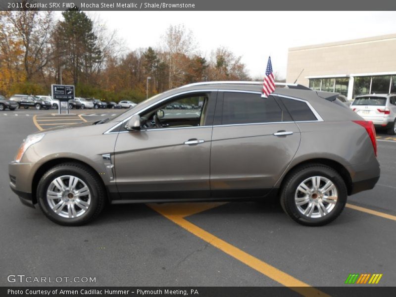 Mocha Steel Metallic / Shale/Brownstone 2011 Cadillac SRX FWD