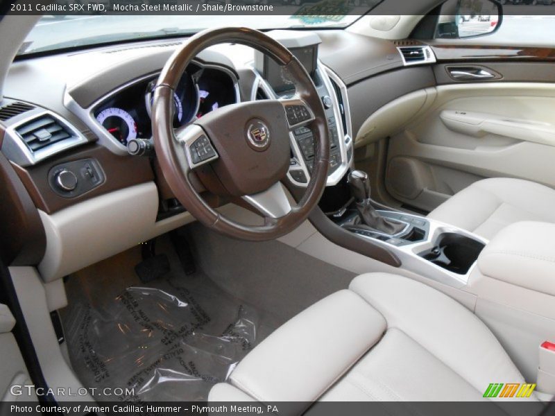 Mocha Steel Metallic / Shale/Brownstone 2011 Cadillac SRX FWD