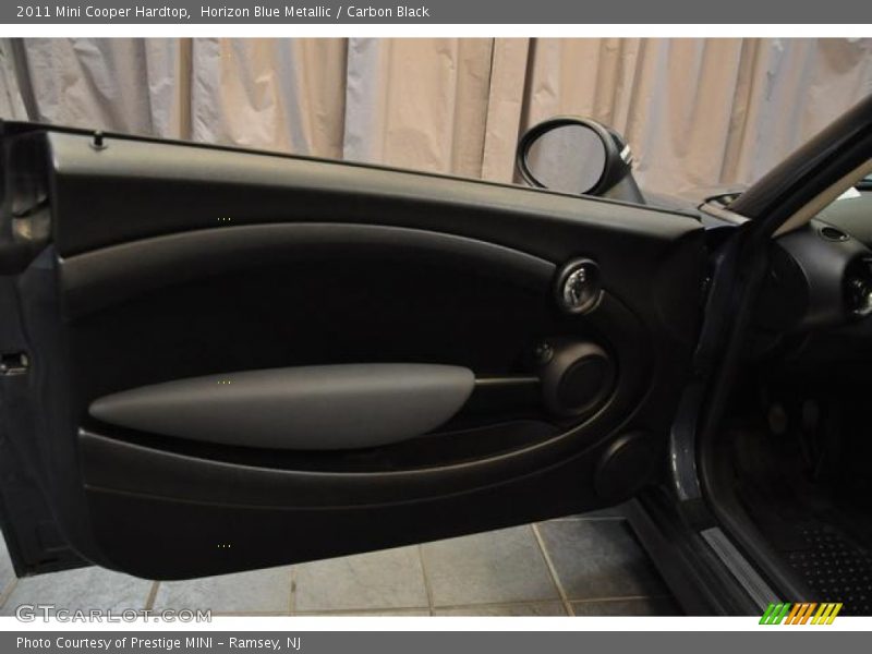 Horizon Blue Metallic / Carbon Black 2011 Mini Cooper Hardtop