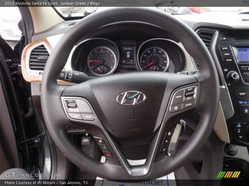 Juniper Green / Beige 2013 Hyundai Santa Fe Sport