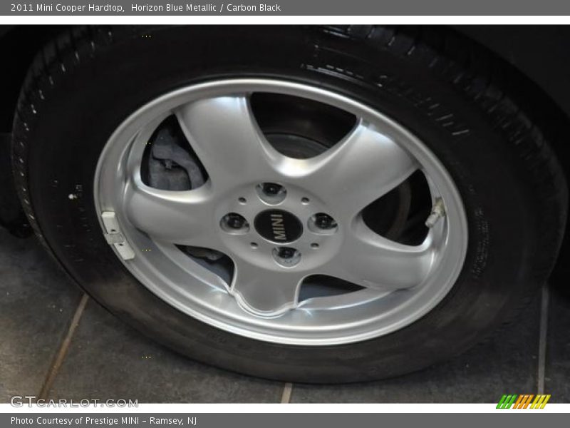 Horizon Blue Metallic / Carbon Black 2011 Mini Cooper Hardtop