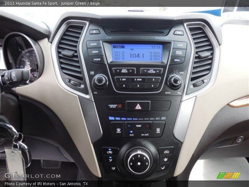 Juniper Green / Beige 2013 Hyundai Santa Fe Sport