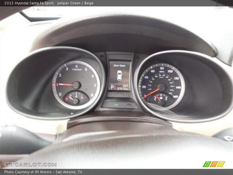 Juniper Green / Beige 2013 Hyundai Santa Fe Sport