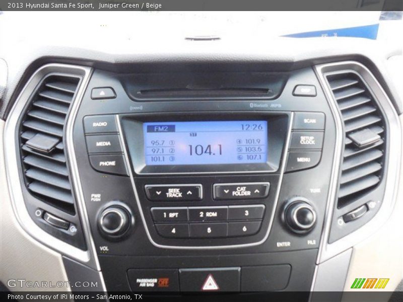 Juniper Green / Beige 2013 Hyundai Santa Fe Sport