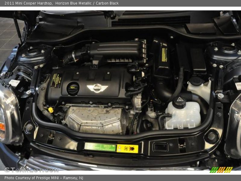 Horizon Blue Metallic / Carbon Black 2011 Mini Cooper Hardtop