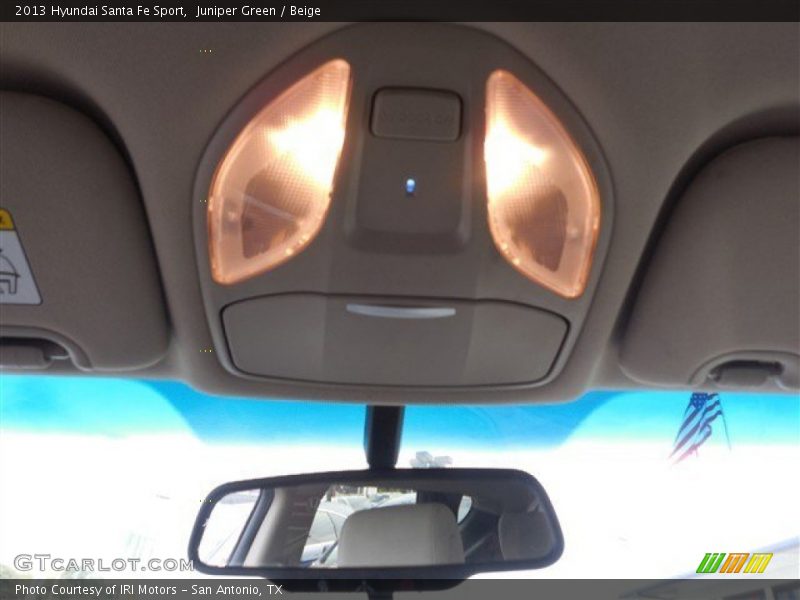 Juniper Green / Beige 2013 Hyundai Santa Fe Sport