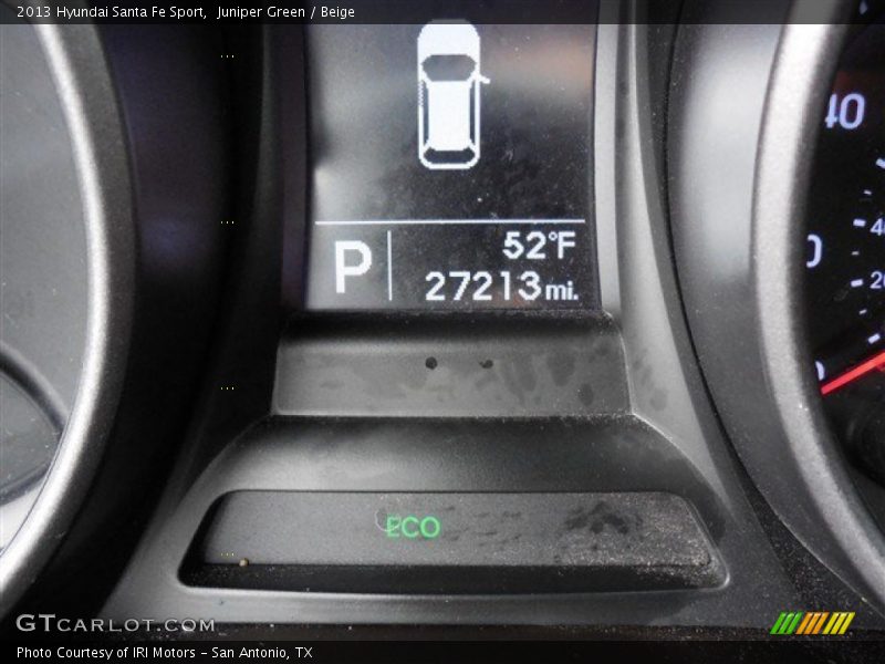 Juniper Green / Beige 2013 Hyundai Santa Fe Sport