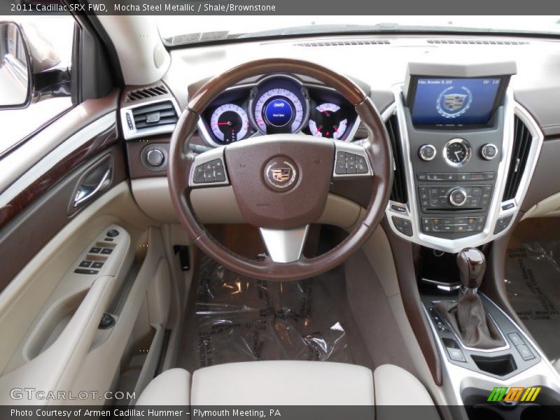 Mocha Steel Metallic / Shale/Brownstone 2011 Cadillac SRX FWD