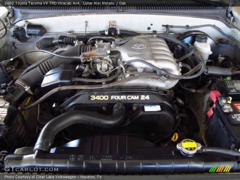 Lunar Mist Metallic / Oak 2002 Toyota Tacoma V6 TRD Xtracab 4x4