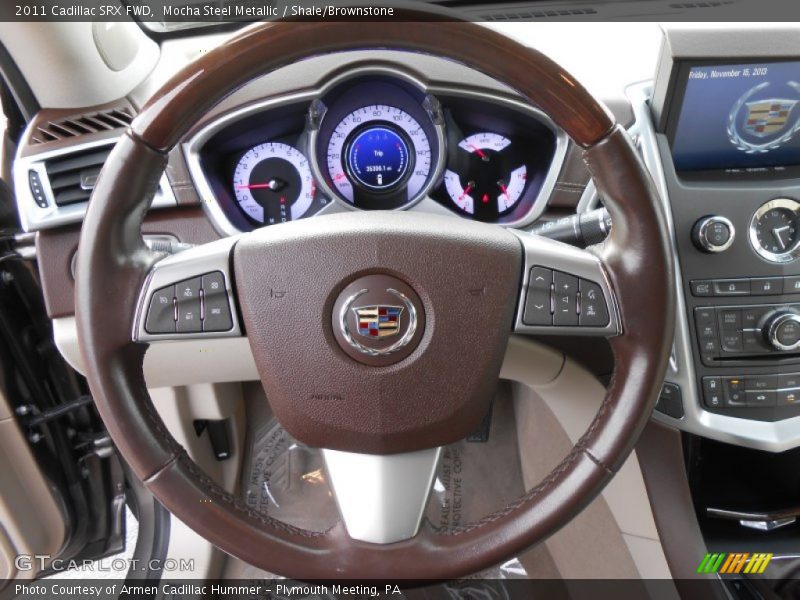 Mocha Steel Metallic / Shale/Brownstone 2011 Cadillac SRX FWD