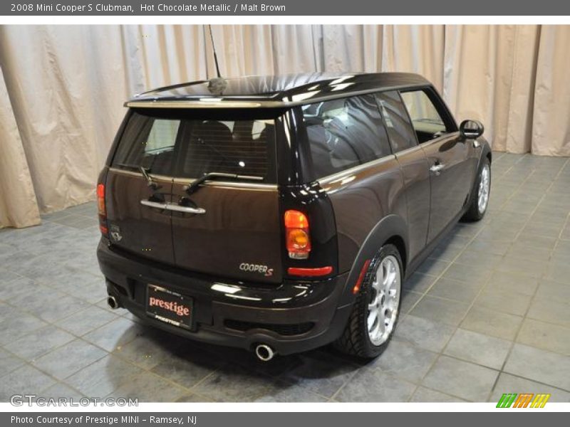 Hot Chocolate Metallic / Malt Brown 2008 Mini Cooper S Clubman