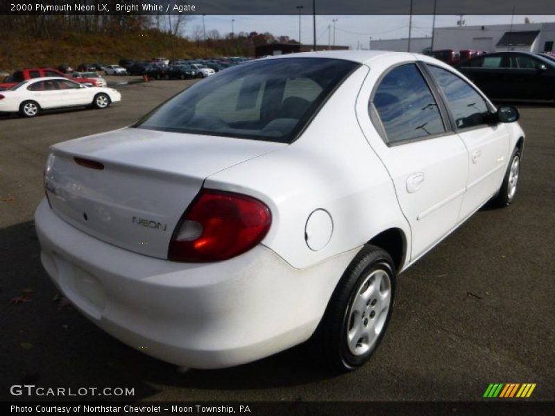Bright White / Agate 2000 Plymouth Neon LX