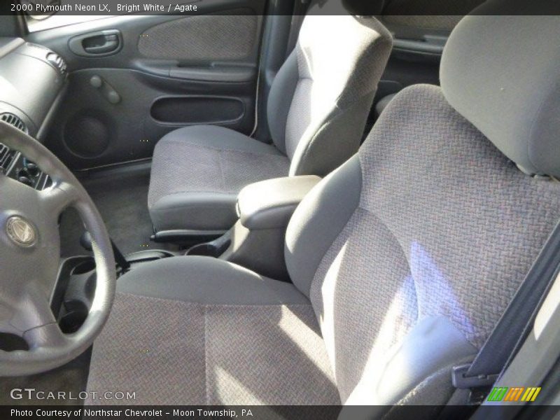 Bright White / Agate 2000 Plymouth Neon LX