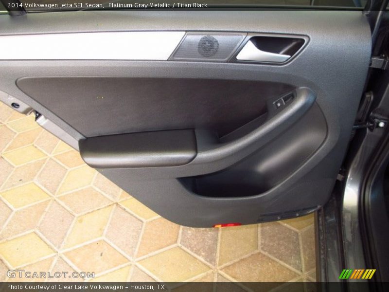 Platinum Gray Metallic / Titan Black 2014 Volkswagen Jetta SEL Sedan