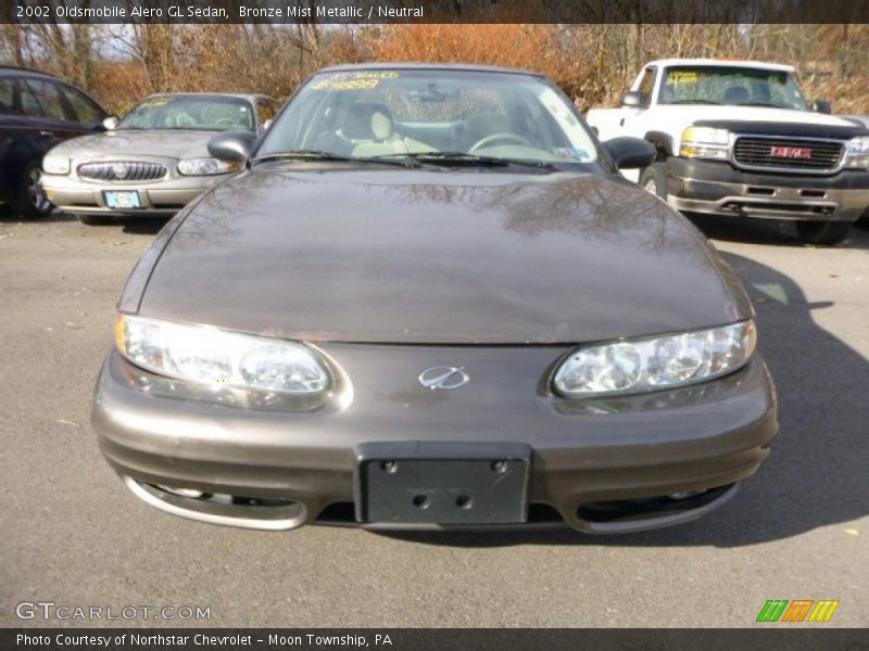 Bronze Mist Metallic / Neutral 2002 Oldsmobile Alero GL Sedan