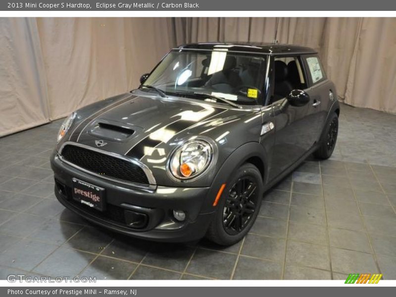Eclipse Gray Metallic / Carbon Black 2013 Mini Cooper S Hardtop