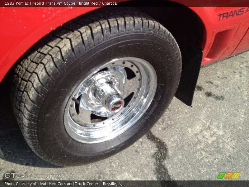 Bright Red / Charcoal 1983 Pontiac Firebird Trans Am Coupe