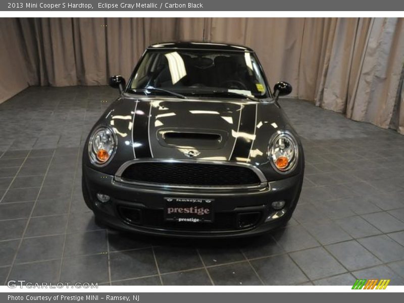 Eclipse Gray Metallic / Carbon Black 2013 Mini Cooper S Hardtop