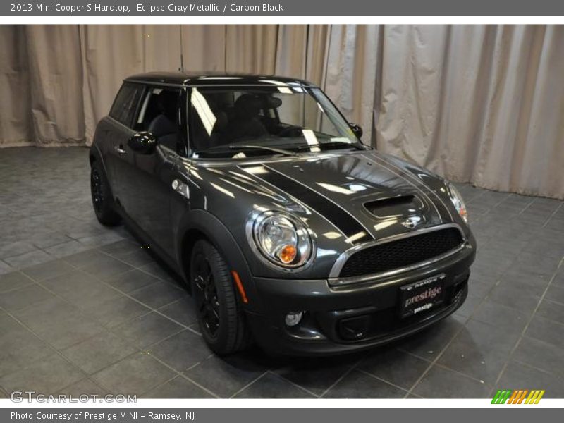 Eclipse Gray Metallic / Carbon Black 2013 Mini Cooper S Hardtop