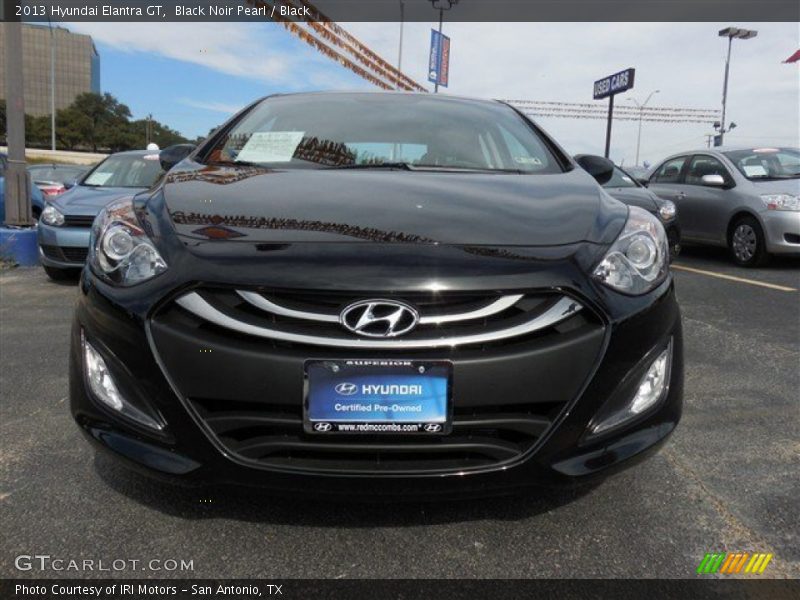 Black Noir Pearl / Black 2013 Hyundai Elantra GT