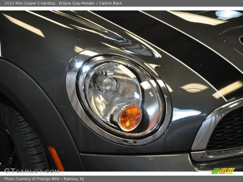 Eclipse Gray Metallic / Carbon Black 2013 Mini Cooper S Hardtop