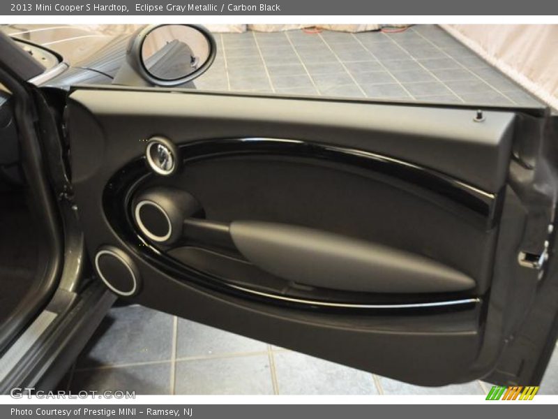 Eclipse Gray Metallic / Carbon Black 2013 Mini Cooper S Hardtop