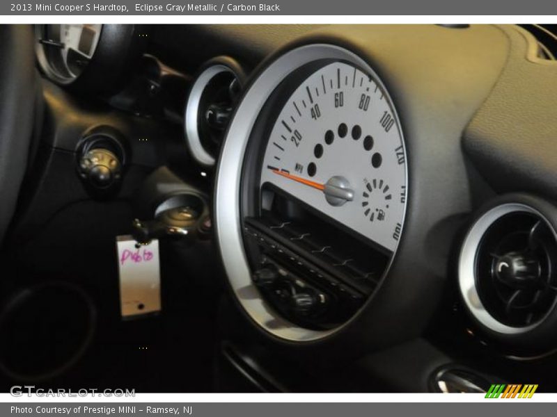 Eclipse Gray Metallic / Carbon Black 2013 Mini Cooper S Hardtop