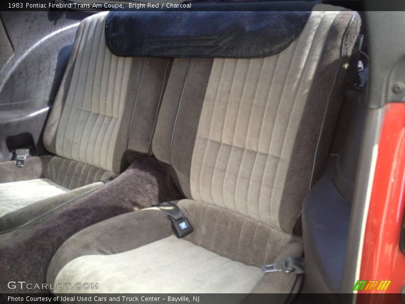 Rear Seat of 1983 Firebird Trans Am Coupe