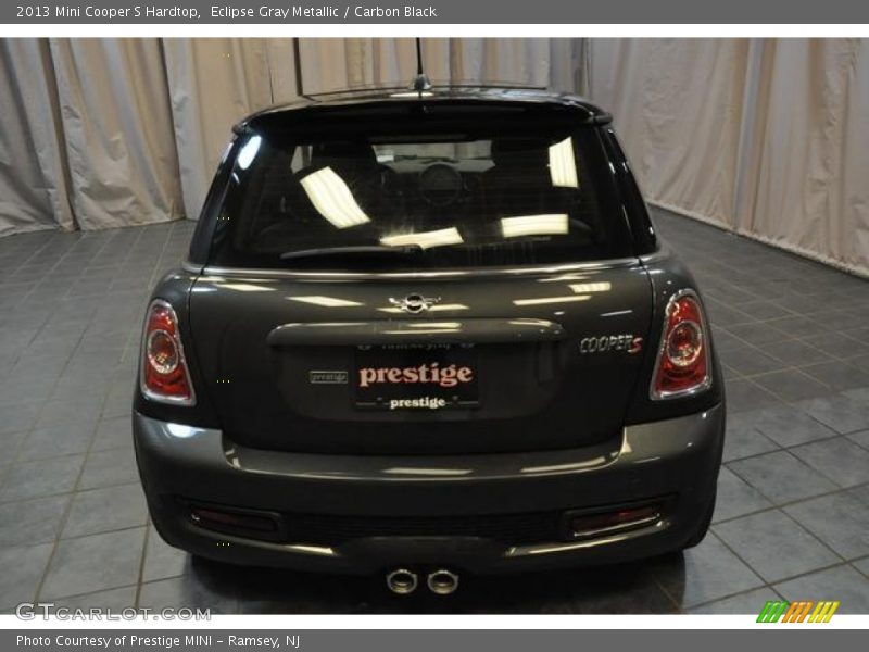Eclipse Gray Metallic / Carbon Black 2013 Mini Cooper S Hardtop