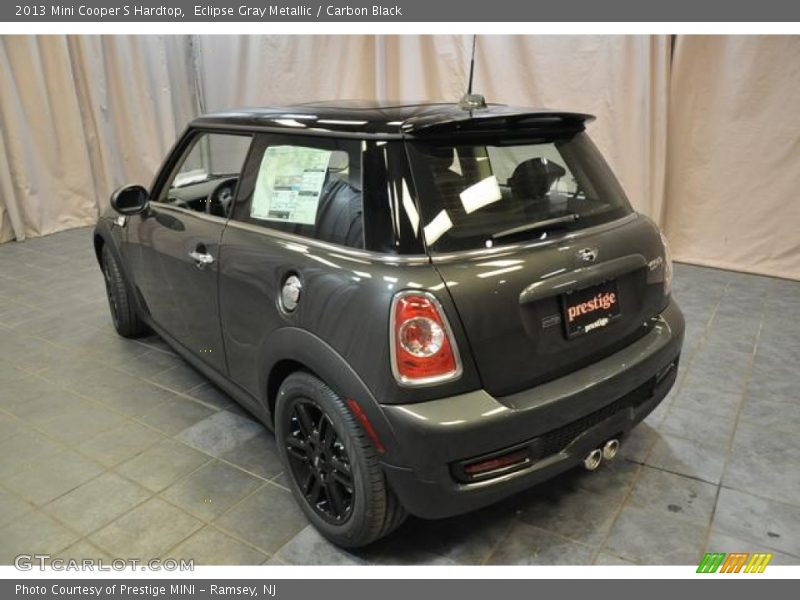 Eclipse Gray Metallic / Carbon Black 2013 Mini Cooper S Hardtop