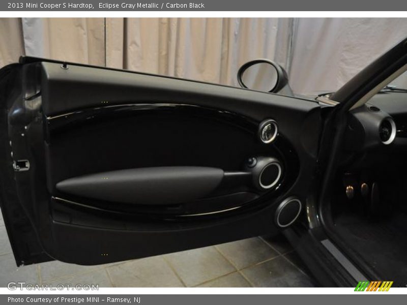 Eclipse Gray Metallic / Carbon Black 2013 Mini Cooper S Hardtop