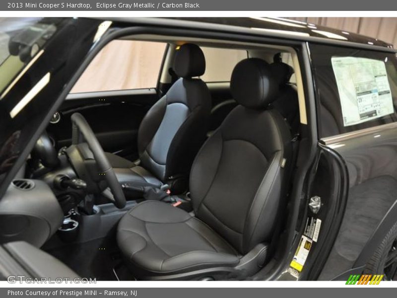 Eclipse Gray Metallic / Carbon Black 2013 Mini Cooper S Hardtop