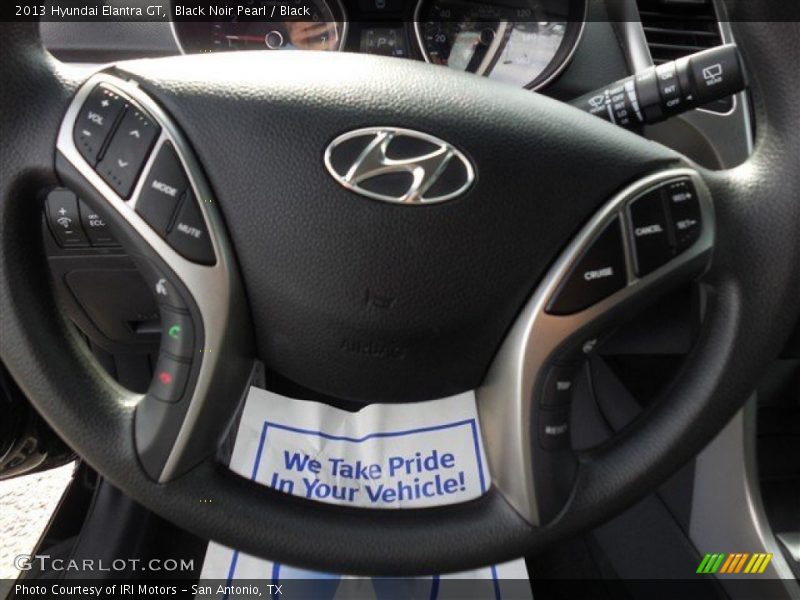 Black Noir Pearl / Black 2013 Hyundai Elantra GT