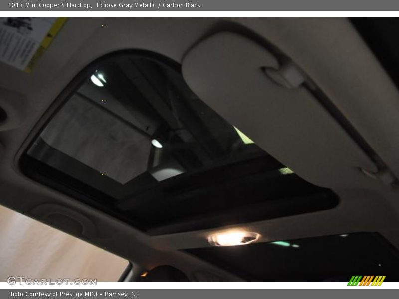 Eclipse Gray Metallic / Carbon Black 2013 Mini Cooper S Hardtop