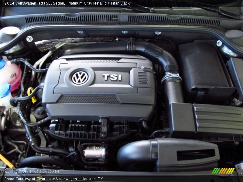 Platinum Gray Metallic / Titan Black 2014 Volkswagen Jetta SEL Sedan
