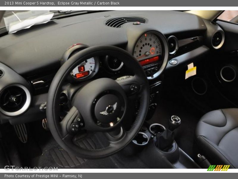 Eclipse Gray Metallic / Carbon Black 2013 Mini Cooper S Hardtop