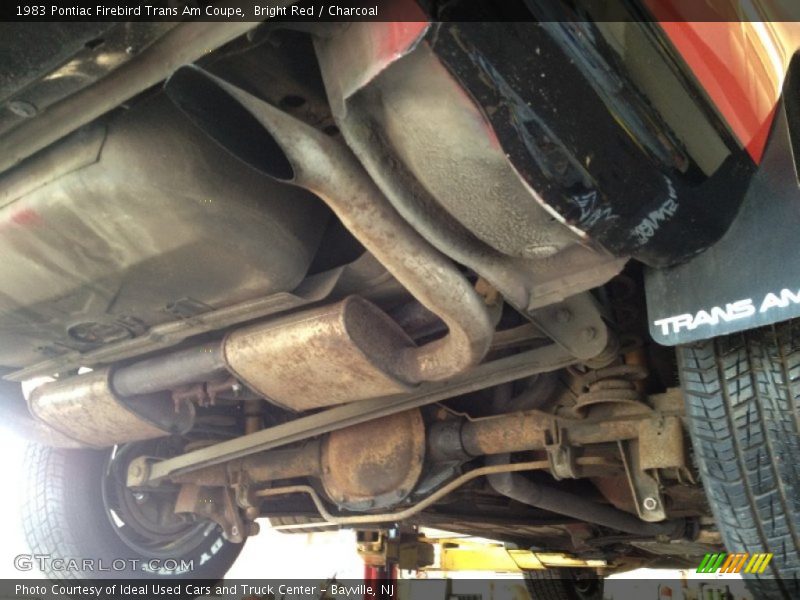 Undercarriage of 1983 Firebird Trans Am Coupe