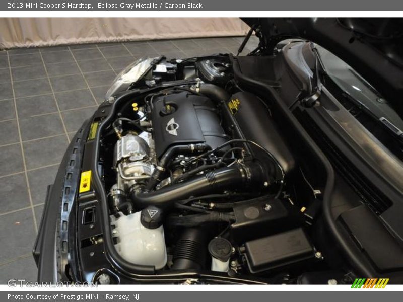 Eclipse Gray Metallic / Carbon Black 2013 Mini Cooper S Hardtop