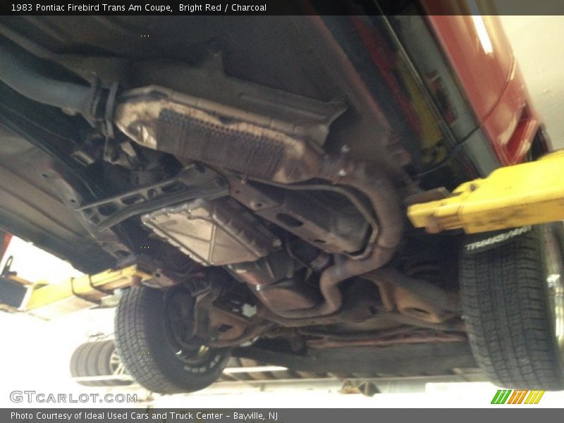 Undercarriage of 1983 Firebird Trans Am Coupe