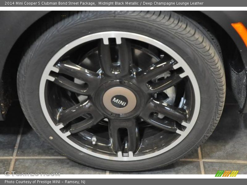 Midnight Black Metallic / Deep Champagne Lounge Leather 2014 Mini Cooper S Clubman Bond Street Package