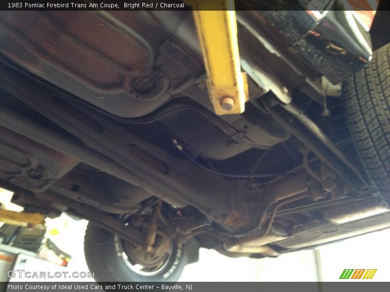 Undercarriage of 1983 Firebird Trans Am Coupe