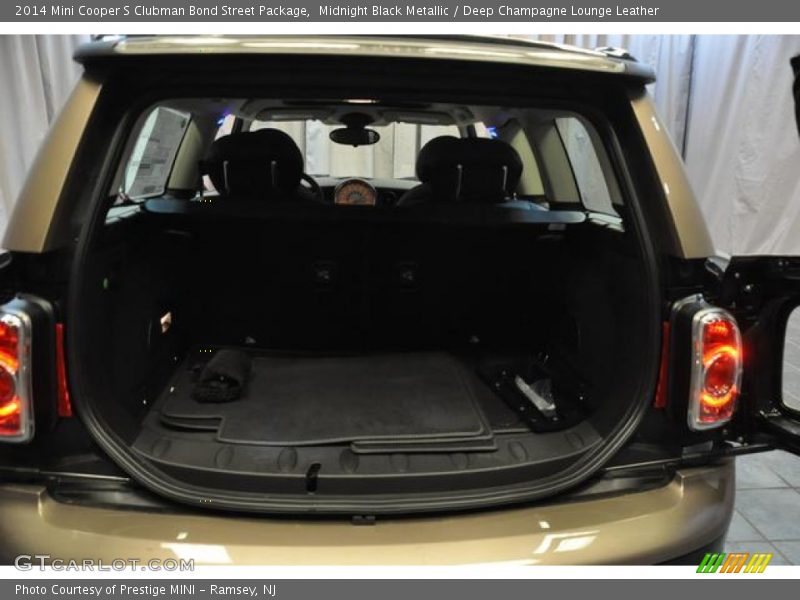 Midnight Black Metallic / Deep Champagne Lounge Leather 2014 Mini Cooper S Clubman Bond Street Package