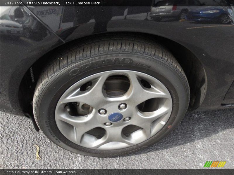 Black / Charcoal Black 2012 Ford Fiesta SES Hatchback