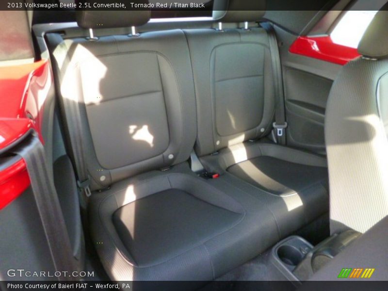 Tornado Red / Titan Black 2013 Volkswagen Beetle 2.5L Convertible