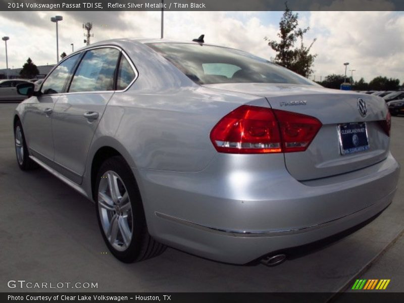 Reflex Silver Metallic / Titan Black 2014 Volkswagen Passat TDI SE