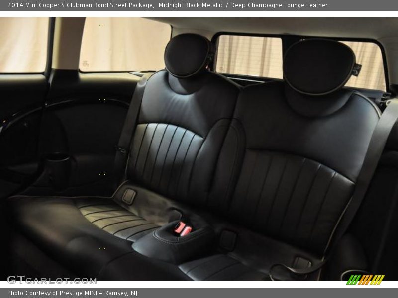 Midnight Black Metallic / Deep Champagne Lounge Leather 2014 Mini Cooper S Clubman Bond Street Package